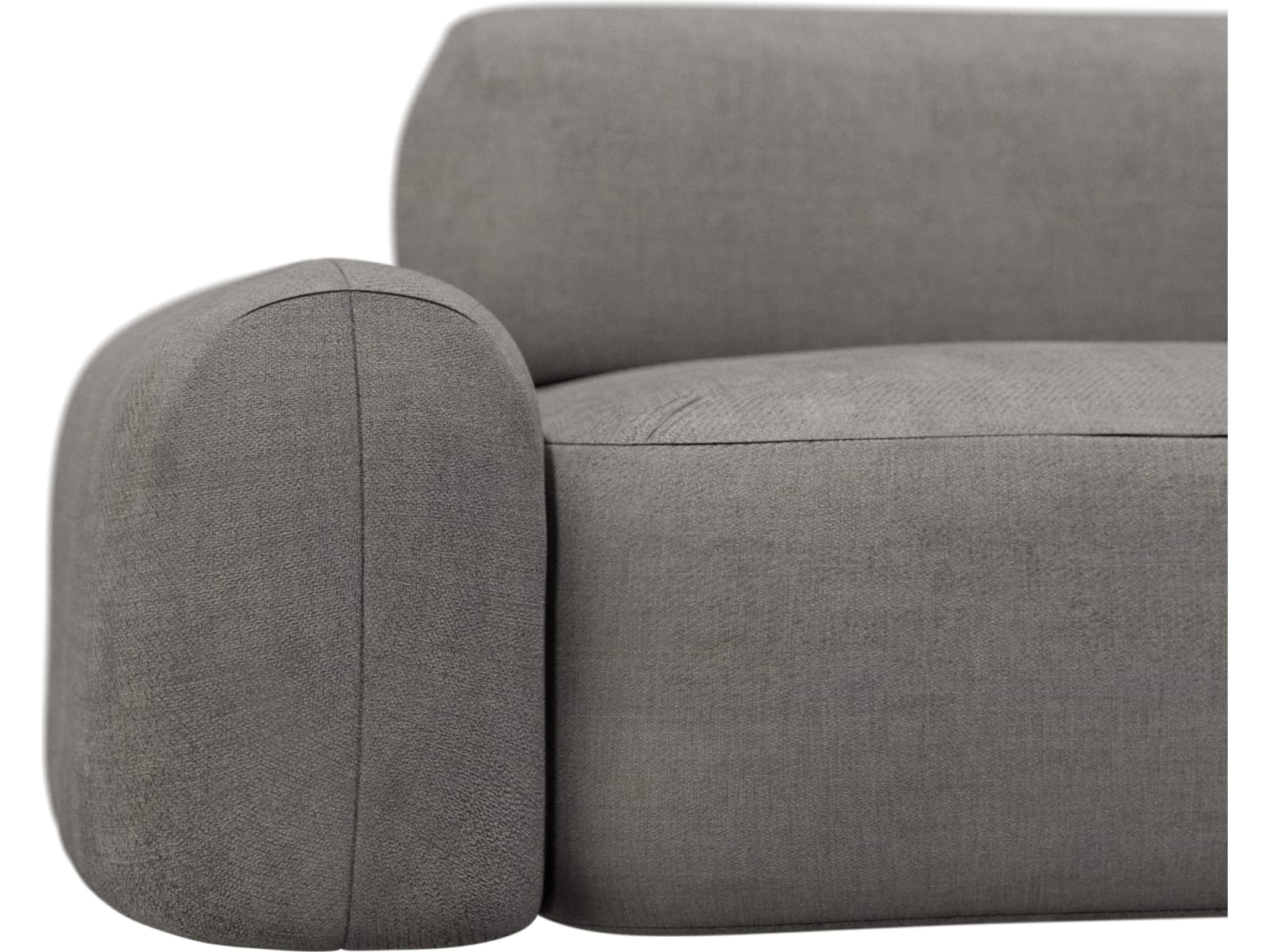 Beckett Isla Soft Grey Modular Sofa - 4 Seater color Isla Soft Grey