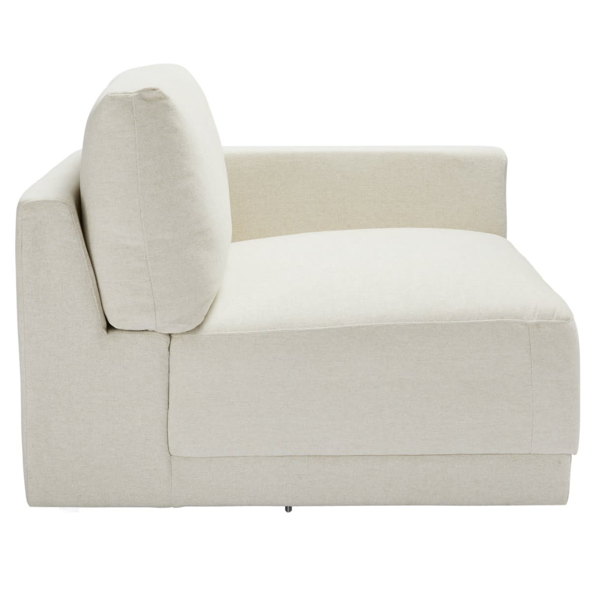 Haven California Ivory Right Arm Facing Chair Module color California Ivory