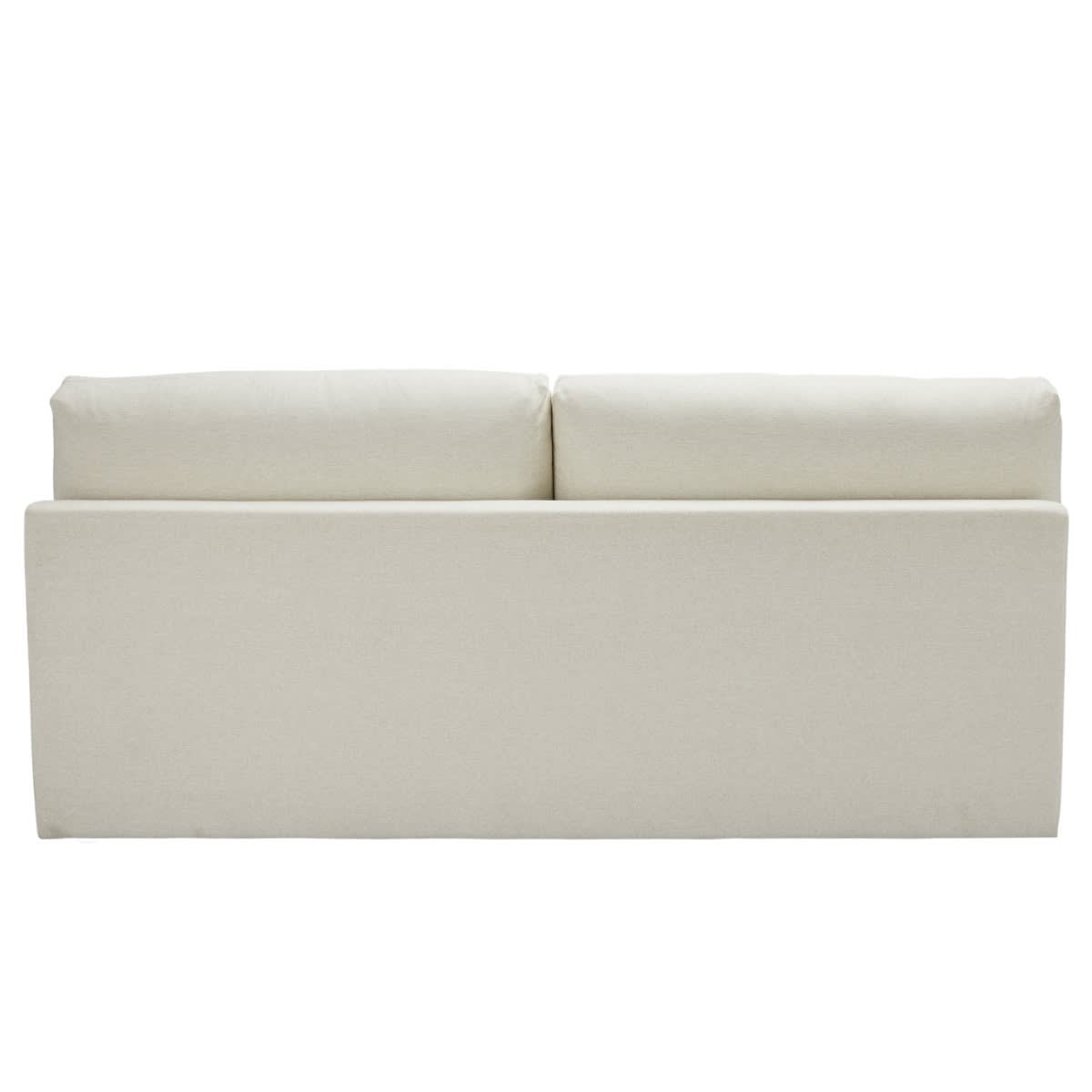 Haven California Ivory 2 Seater Armless Sofa Module color California Ivory