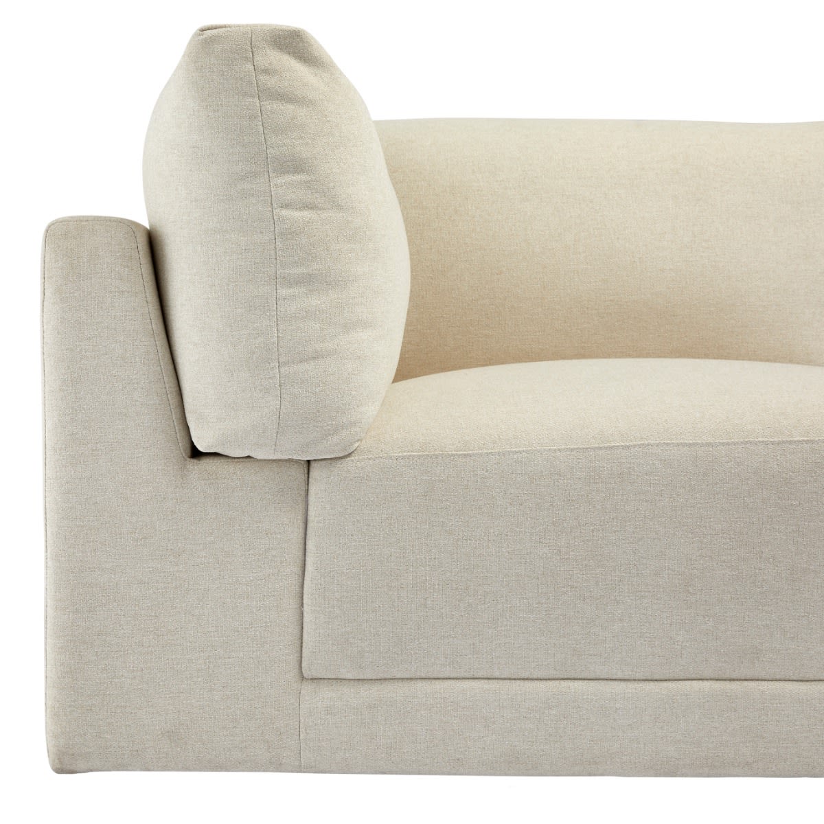 Haven California Ivory Corner Sofa Chair Module color California Ivory