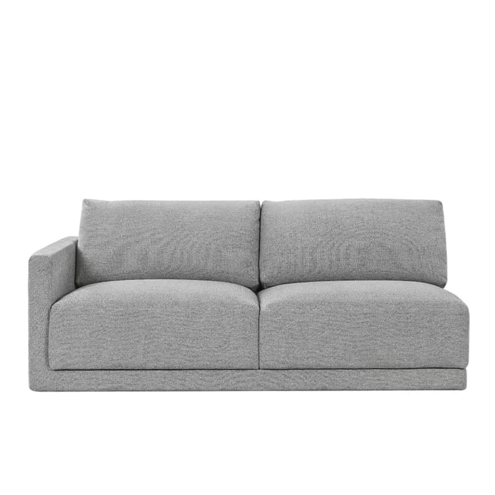 Haven California Slate Left Arm Facing 3 Seater Module color California Slate