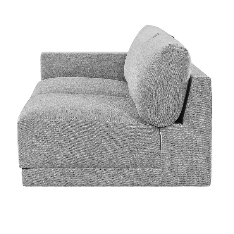 Haven California Slate Left Arm Facing 3 Seater Module color California Slate