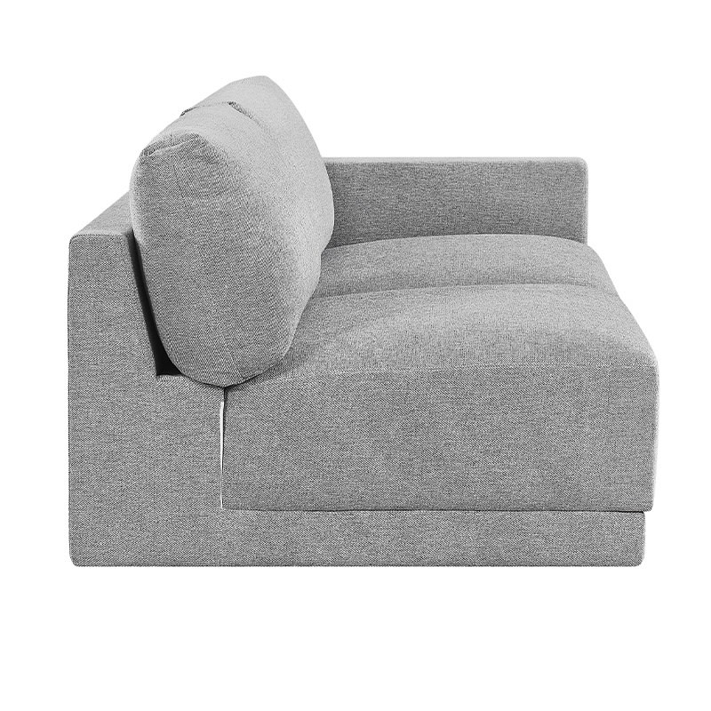 Haven California Slate Right Arm Facing 3 Seater Module color California Slate