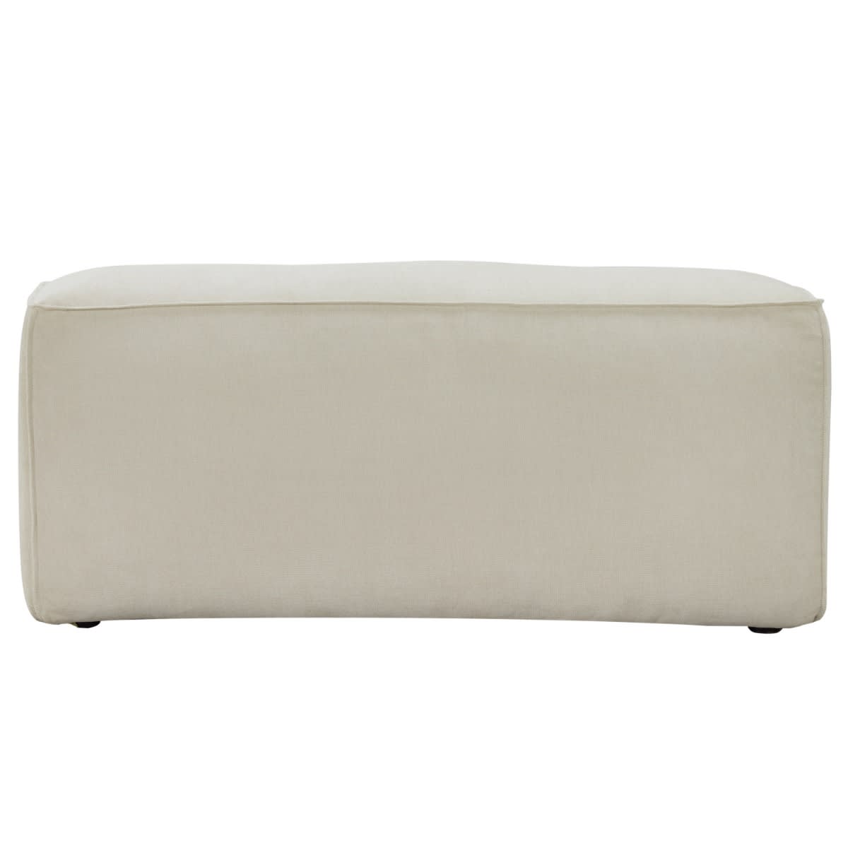 Riley Armrest Module Slip Cover Muse Flax color Muse Flax