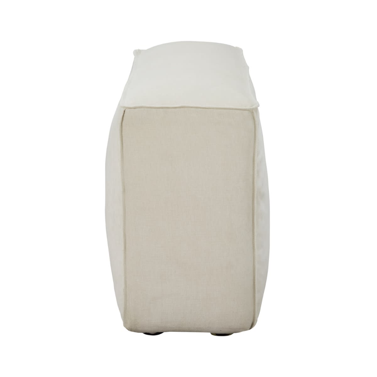 Riley Armrest Module Slip Cover Muse Flax color Muse Flax