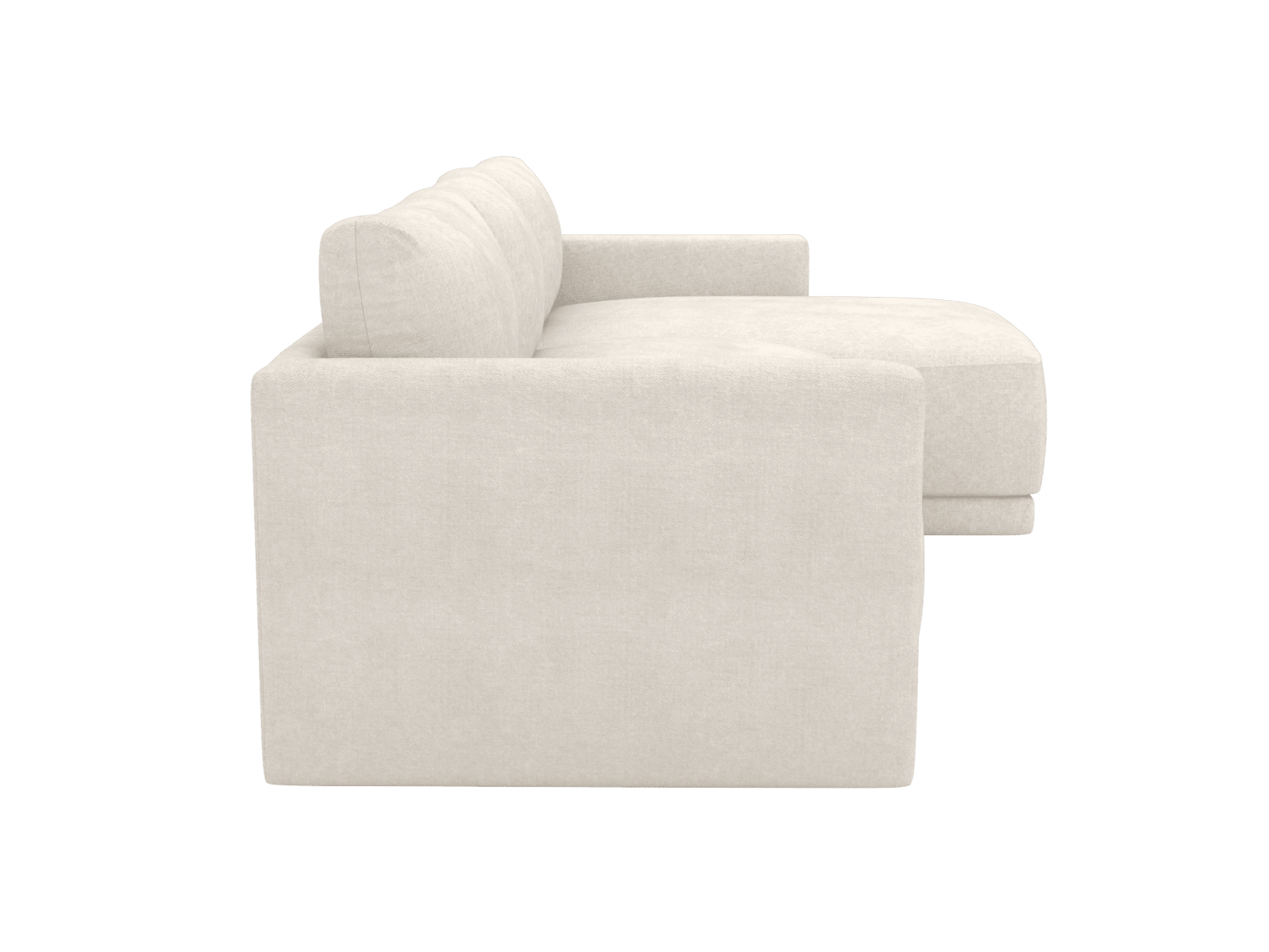 Haven Apt Tribute Ice Chaise Sofa color Tribute Ice