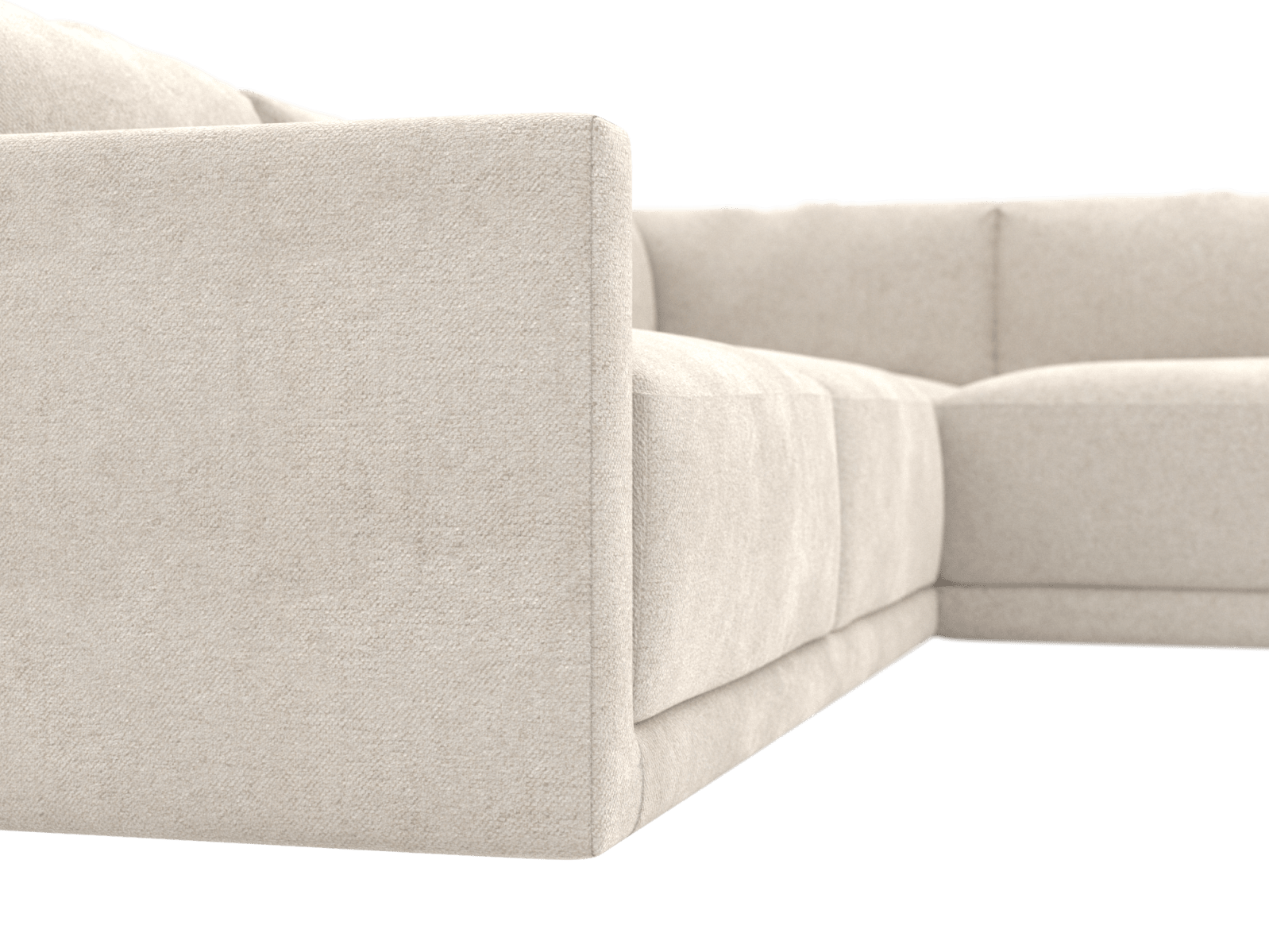Haven Avon Mineral 7 Seater Corner Sofa color Avon Mineral