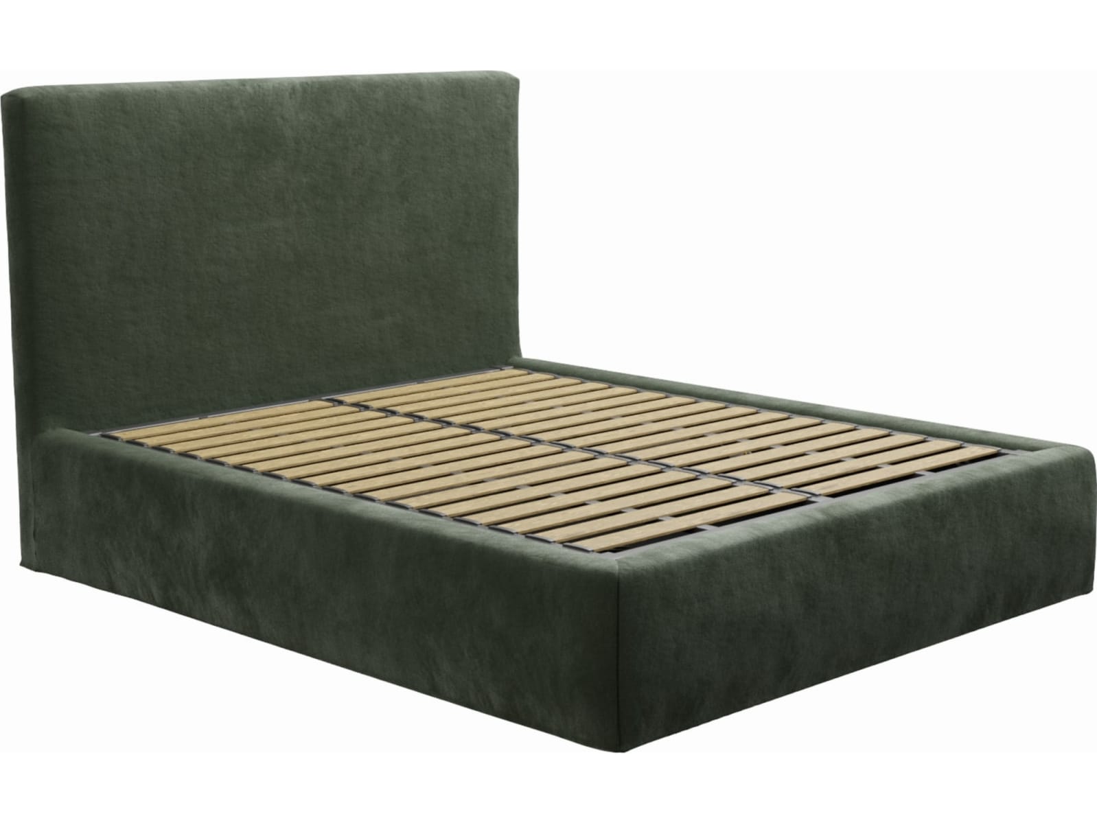 Willow Gas Lift Bed Muse Forest color Muse Forest