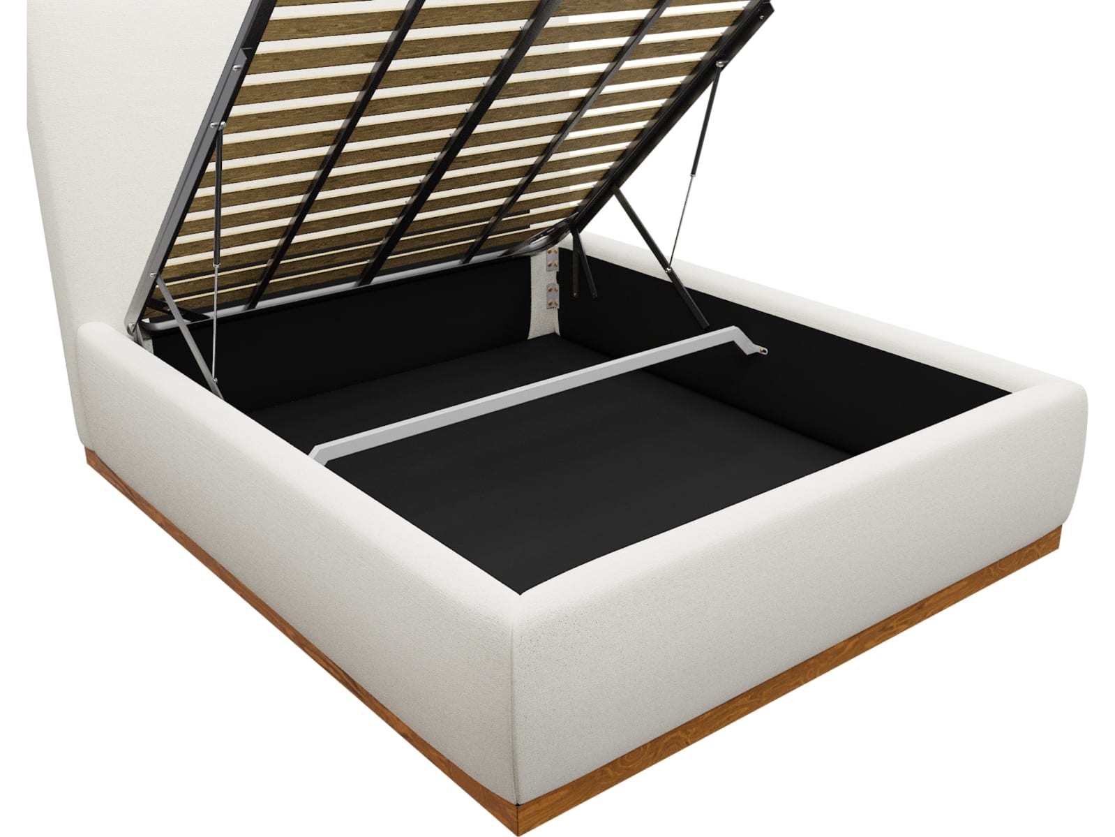 Haven Dark Gas Lift Bed Tribute Shell color Tribute Shell