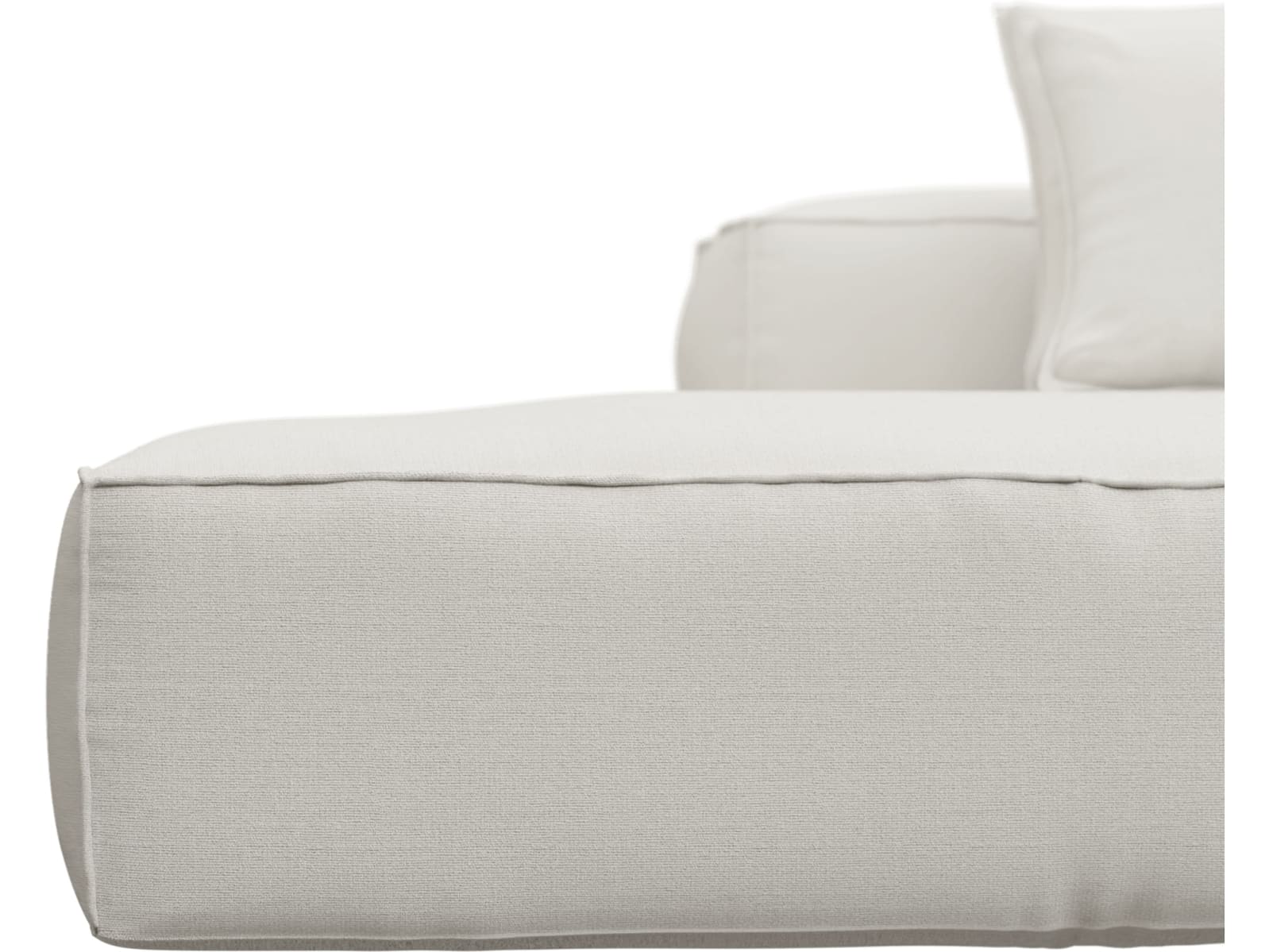 Riley Tribute Ice Modular Sofa - 1x Arm, 3x Armless, 1x Left Terminal color Tribute Ice