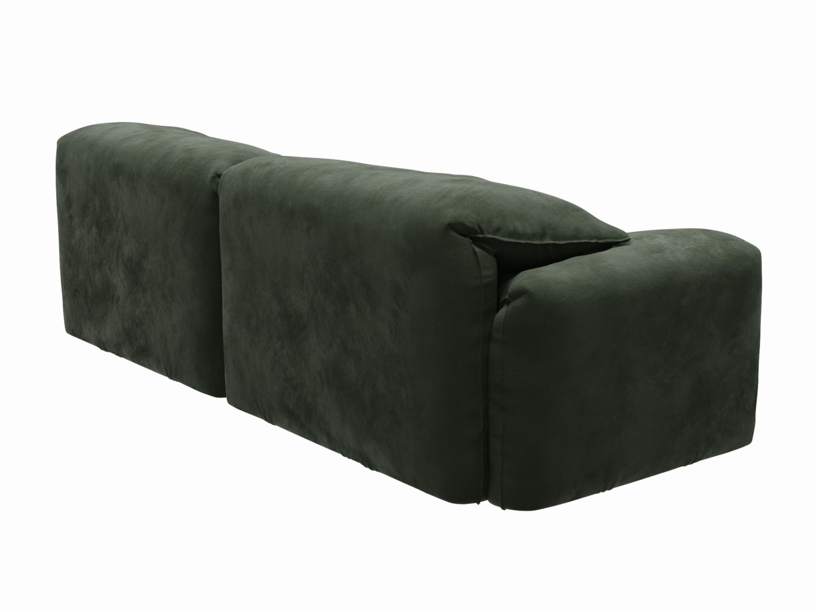 Clarence Muse Forest Sofa - 4 Seater color Muse Forest