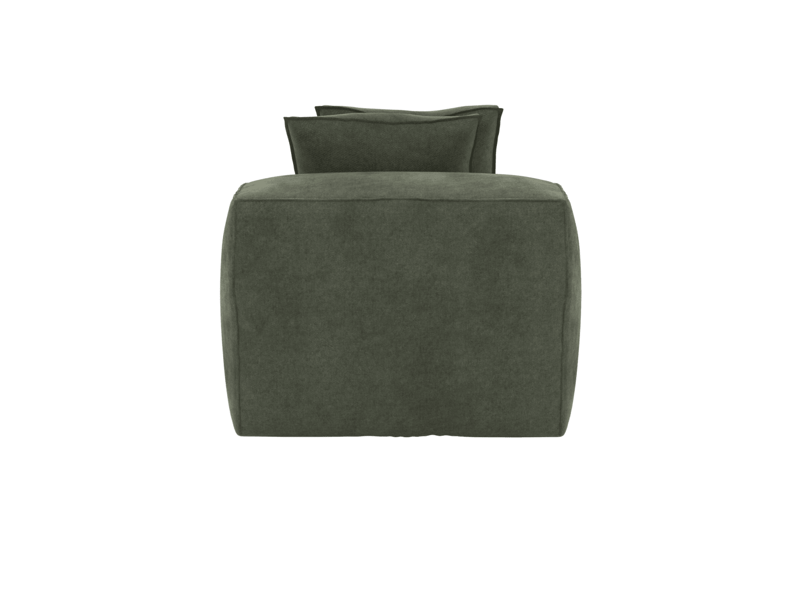Riley Muse Forest Chaise Sofa Module color Muse Forest