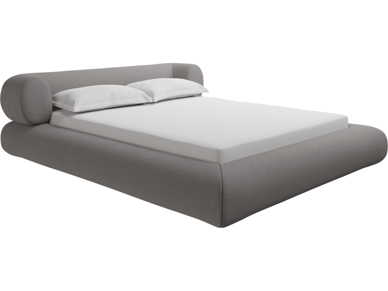 Frankie Bed View Steel color View Steel
