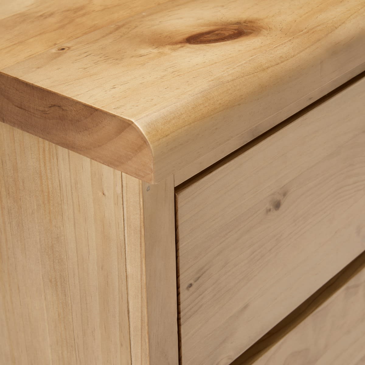 Calypso Dresser Nutmeg - 3 Drawer color Nutmeg