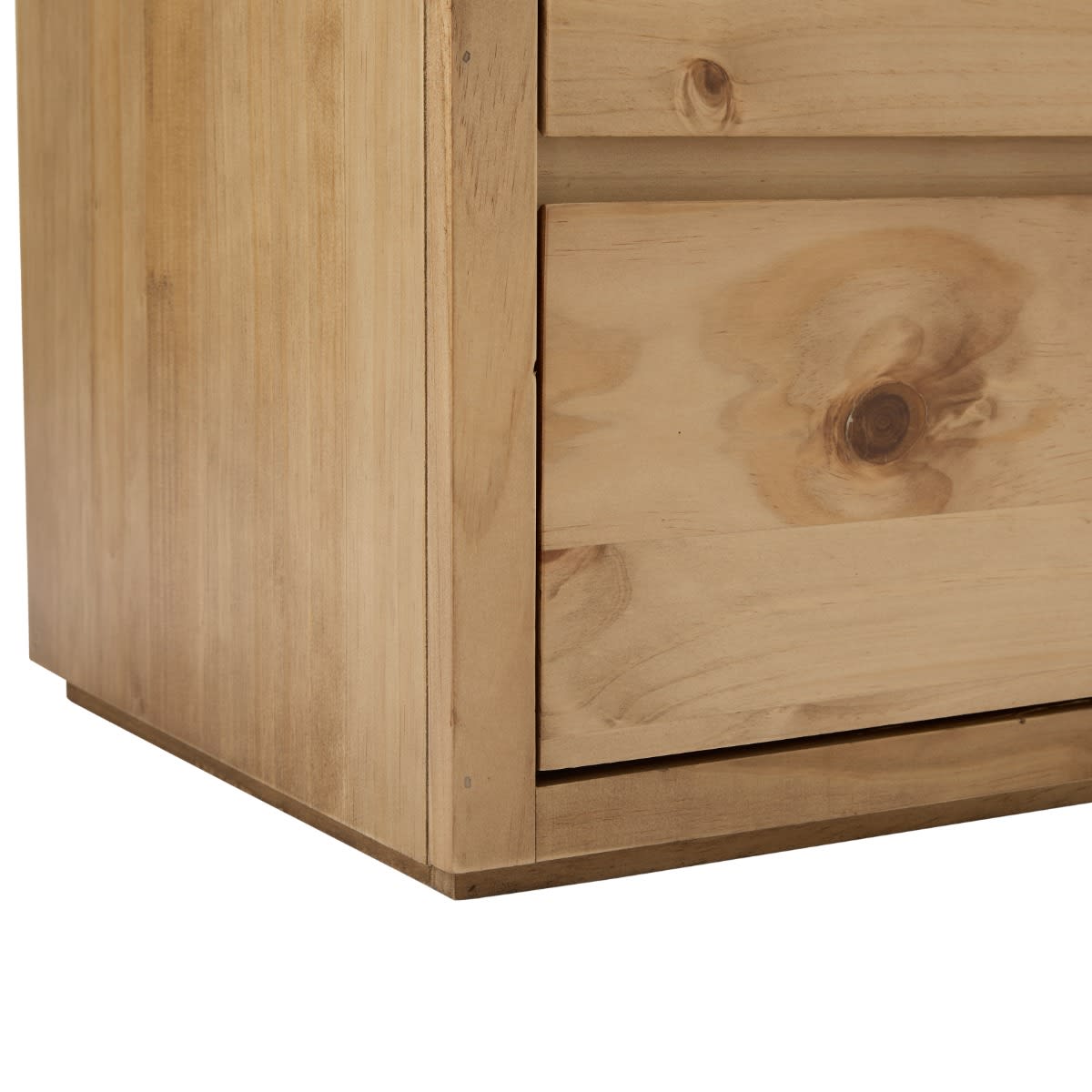 Calypso Dresser Nutmeg - 3 Drawer color Nutmeg