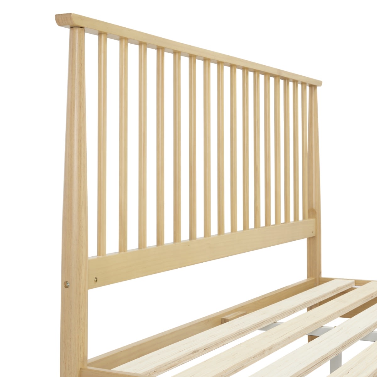 Larsen Bed Natural White Wash color Natural White Wash