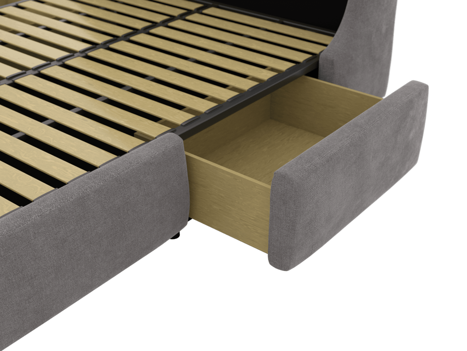 Lucy Drawer Bed Tribute Storm color Tribute Storm