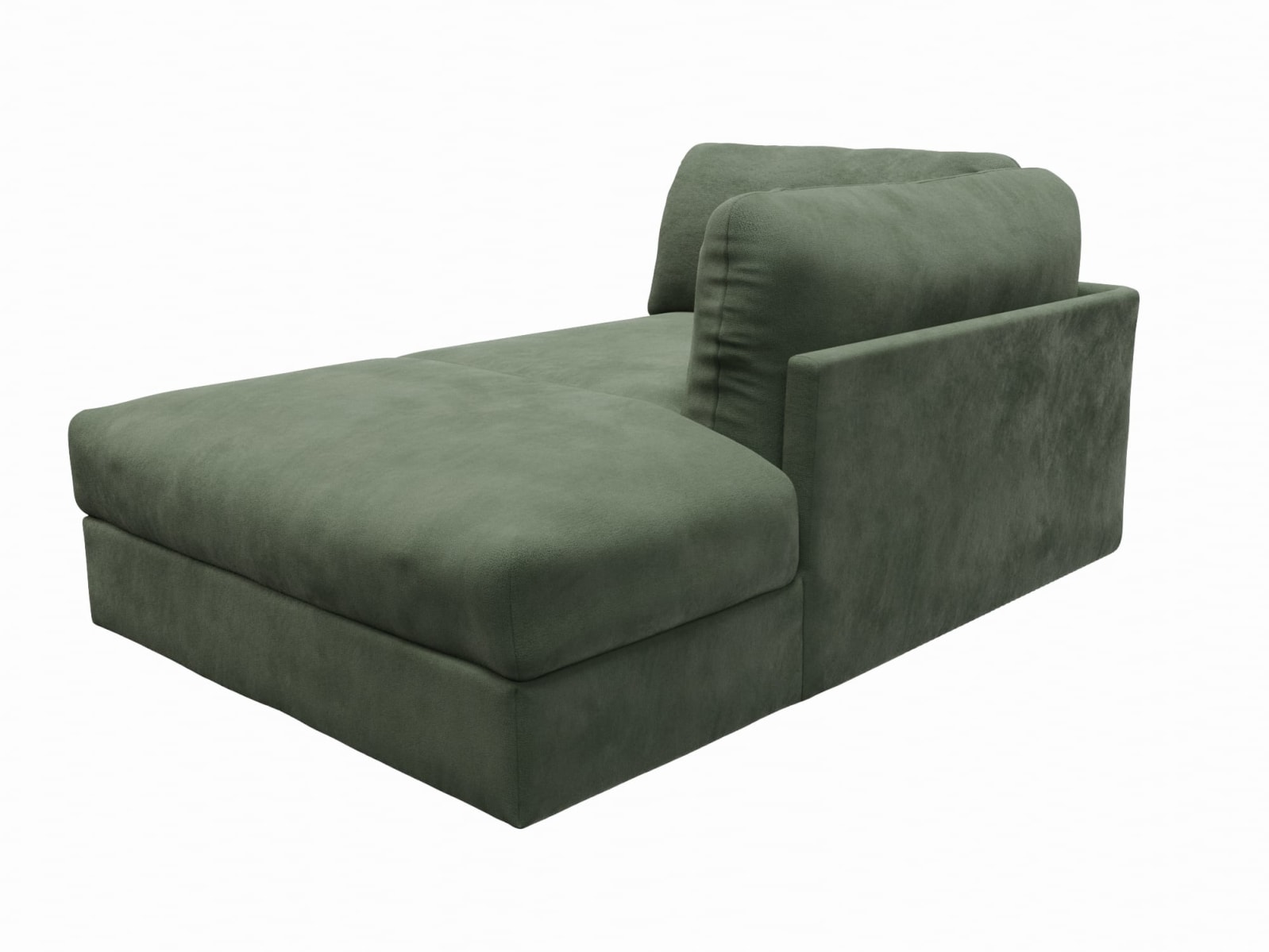 Finley Muse Forest Right Arm Facing Chaise Module color Muse Forest