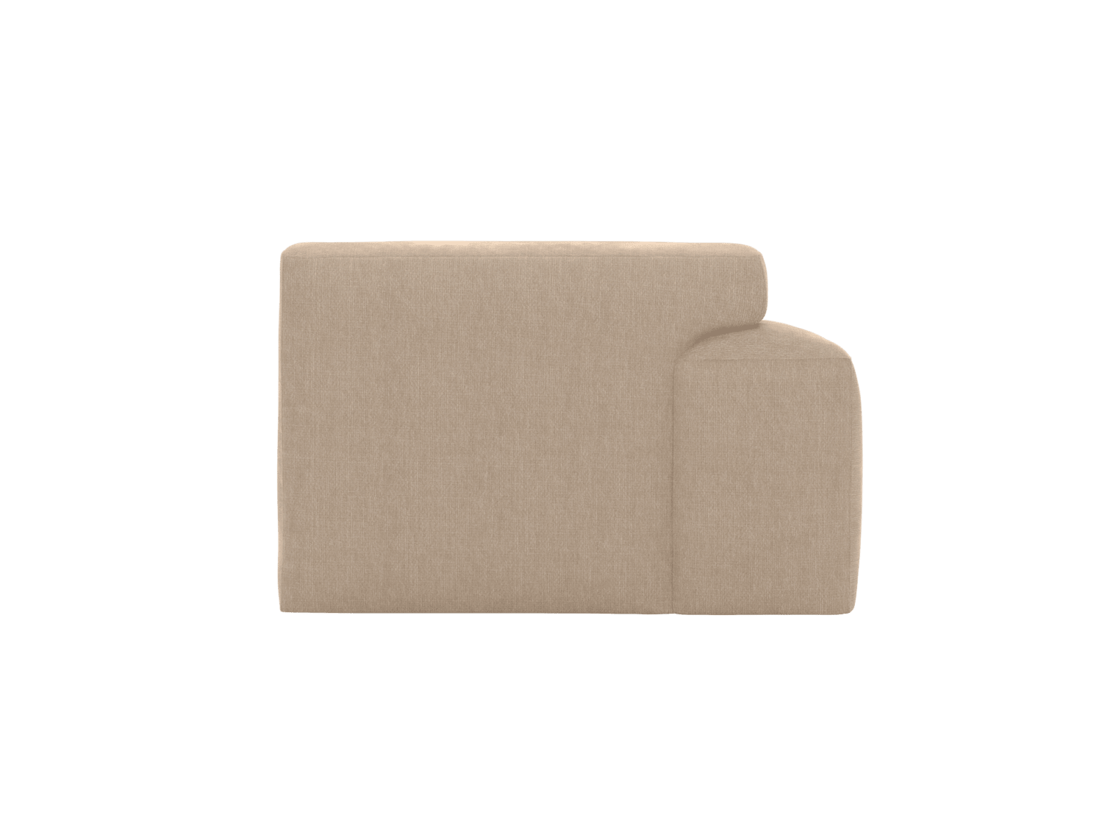 Copenhagen Muse Driftwood Left Arm Facing Sofa Module color Muse Driftwood