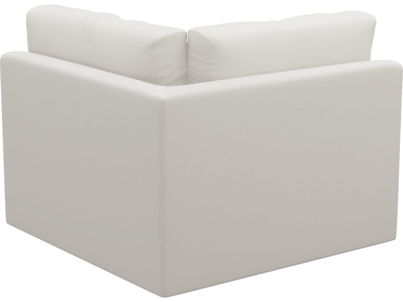Haven Tribute Ice Corner Sofa Chair Module color Tribute Ice