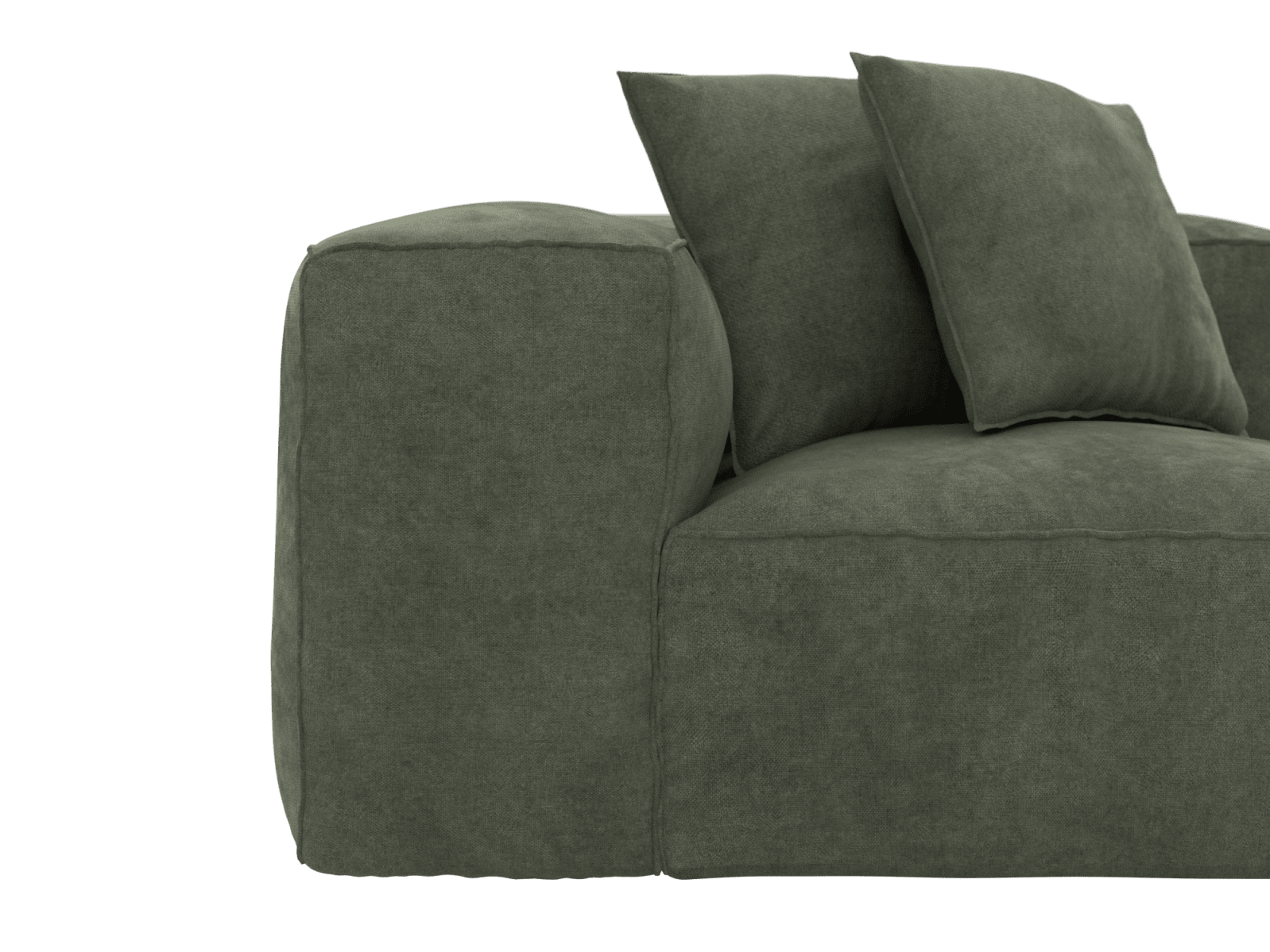 Riley Muse Forest Corner Sofa Module color Muse Forest