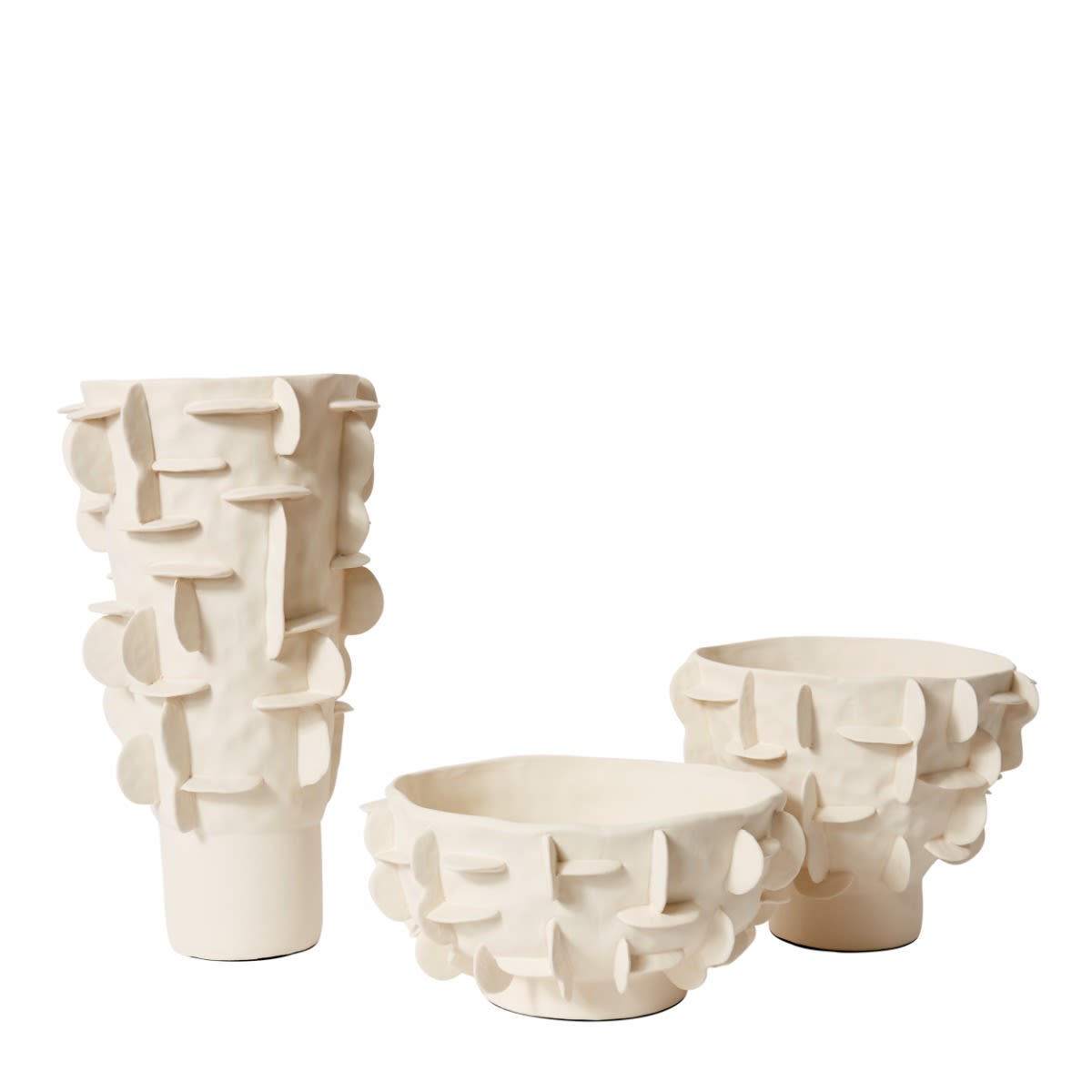 Adora Tall Vase - 50cm color White