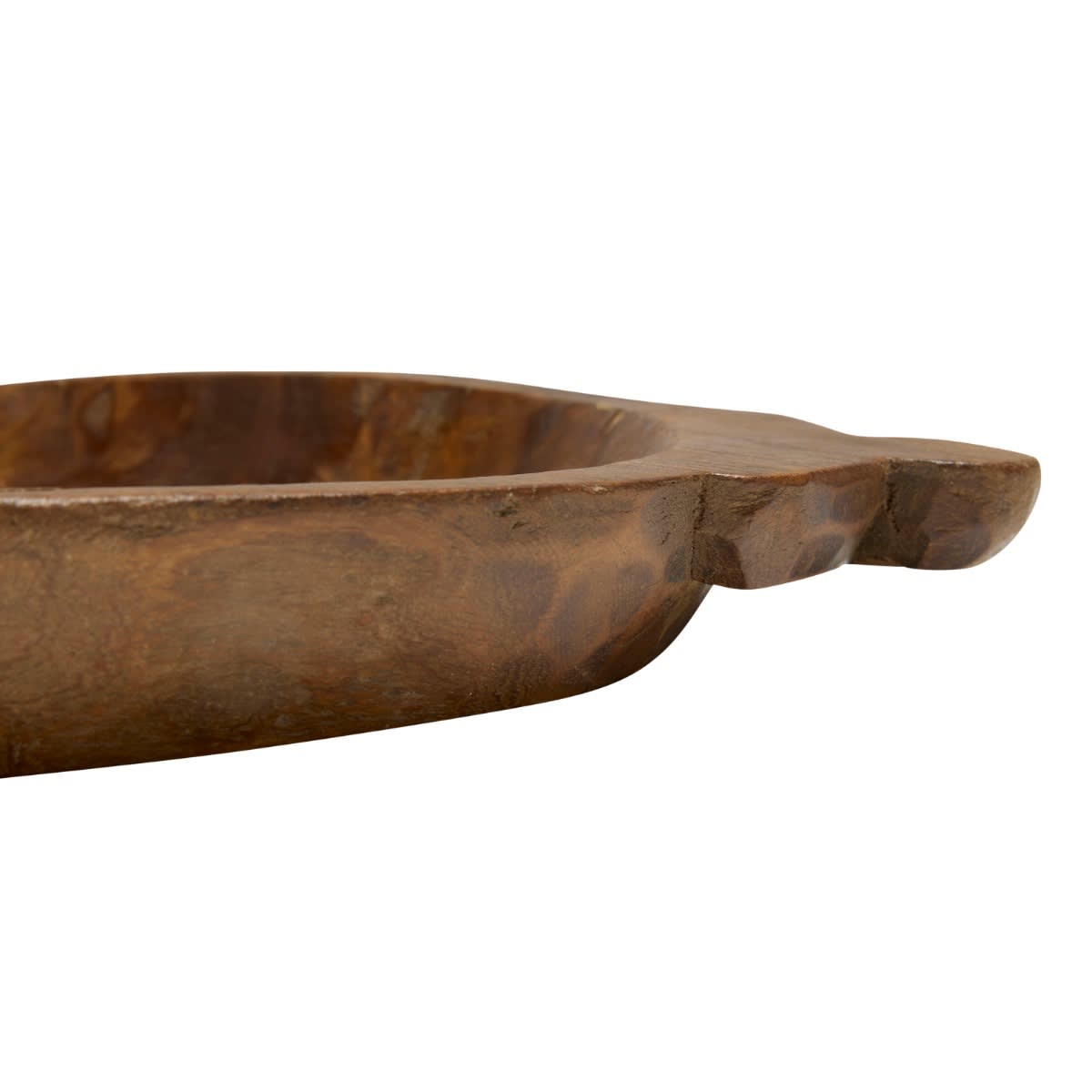 Bharat Wooden Tray - 49cm x 36cm x 4cm color Natural