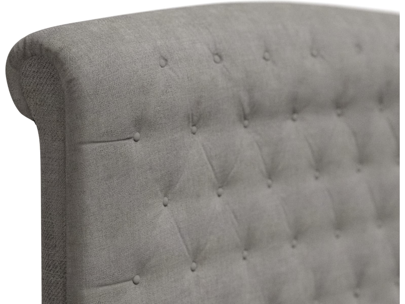 Pierre Bedhead Isla Soft Grey color Isla Soft Grey