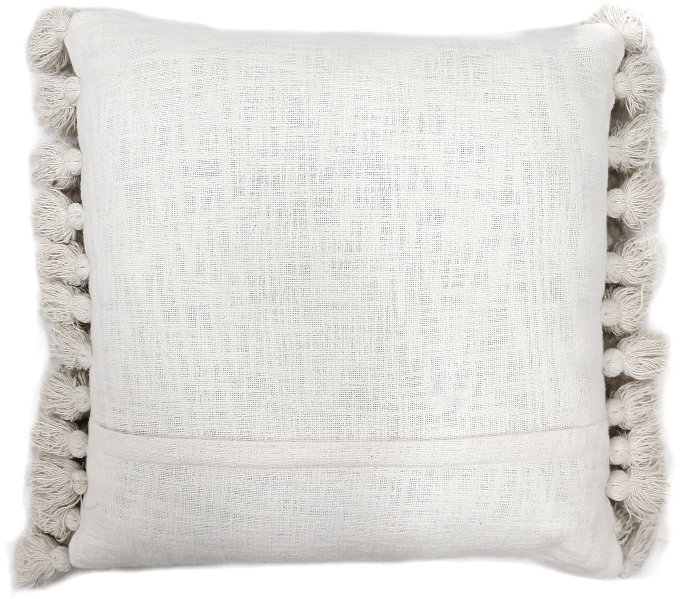 Jude Cushion White - 50cm x 50cm color White