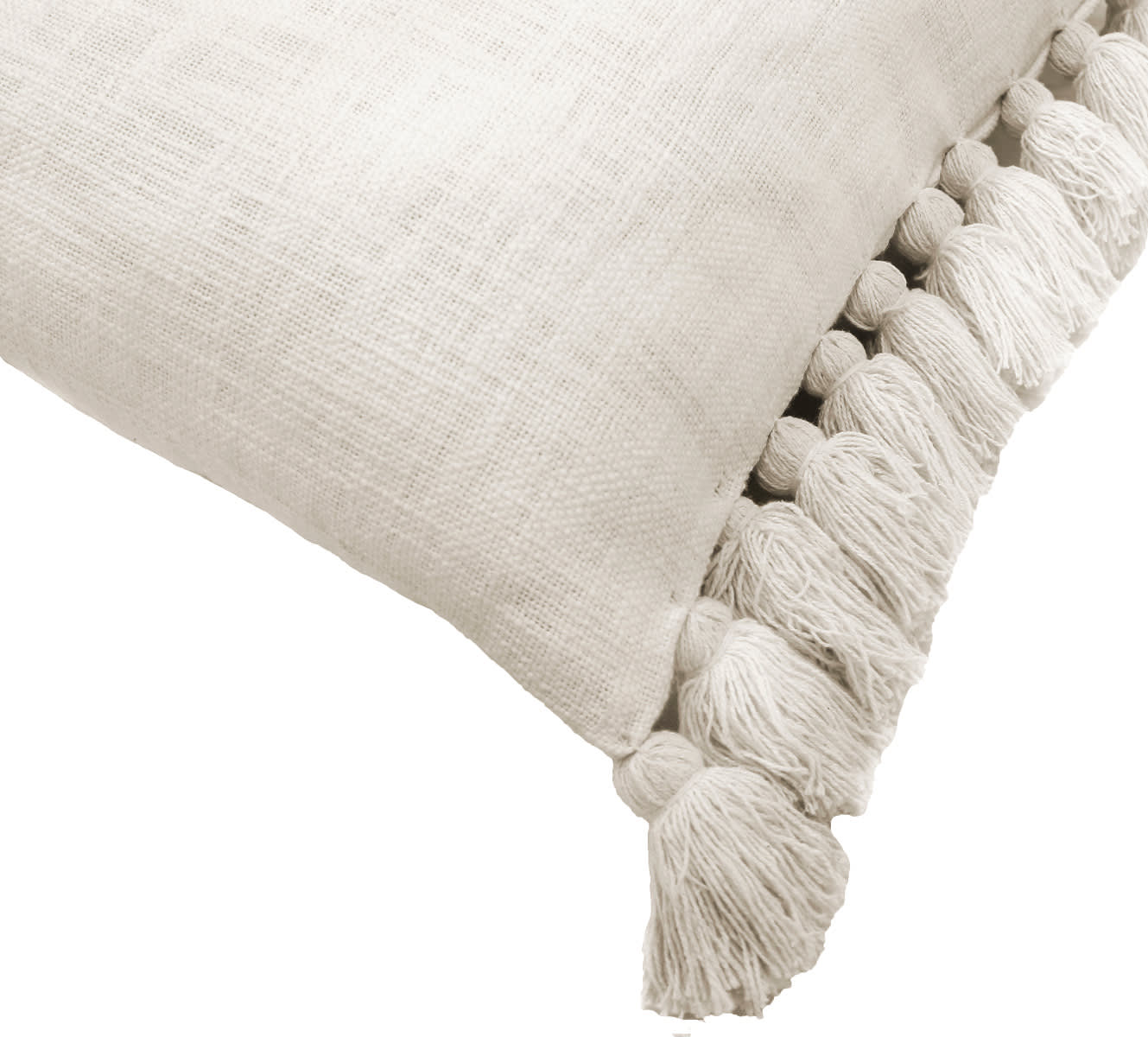 Jude Cushion White - 50cm x 50cm color White