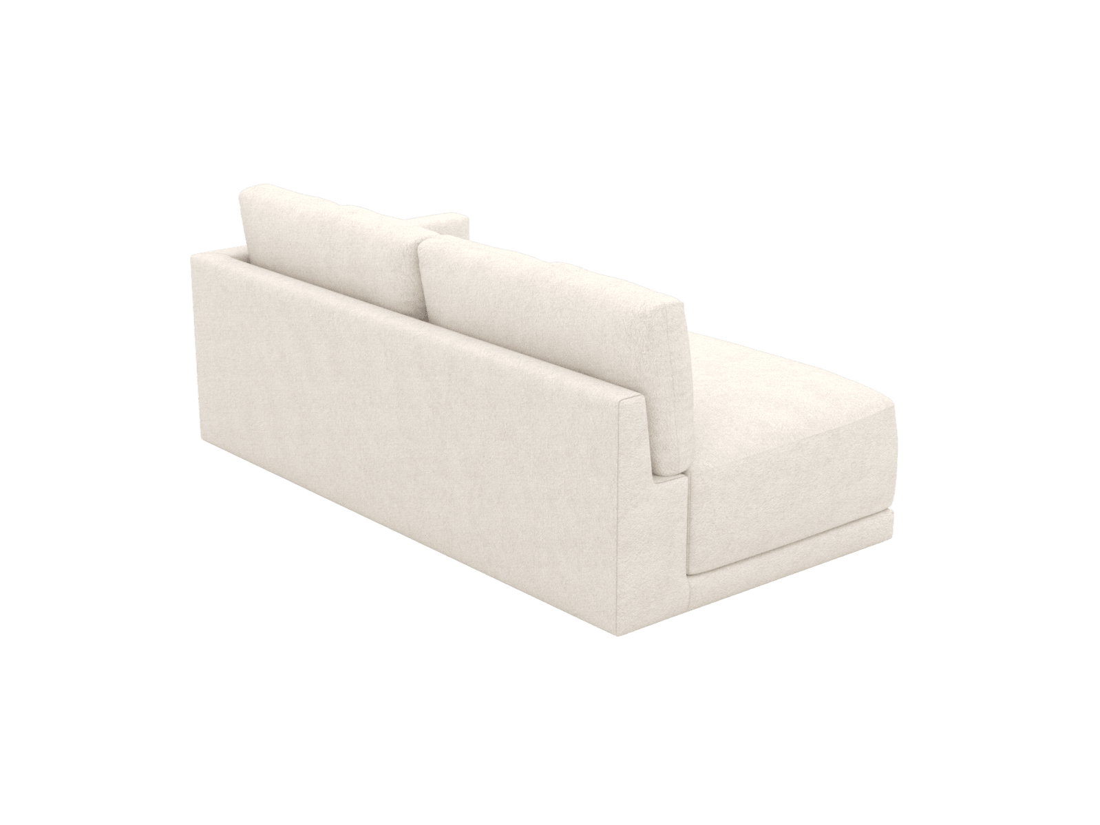 Haven Noa Fog 3 Seater Right Arm Facing Sofa Module color Noa Fog