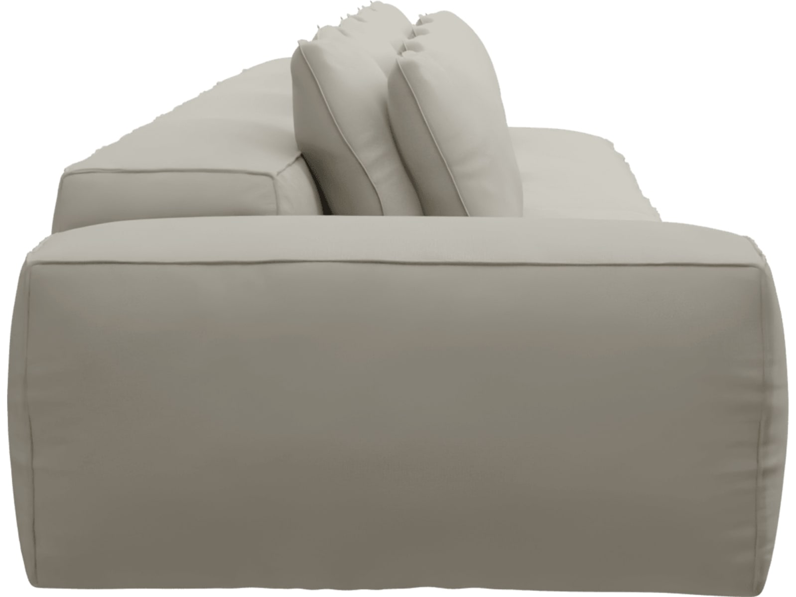 Riley California Ivory Modular Sofa - 1x Arm, 3x Armless, 1x Right Terminal color California Ivory