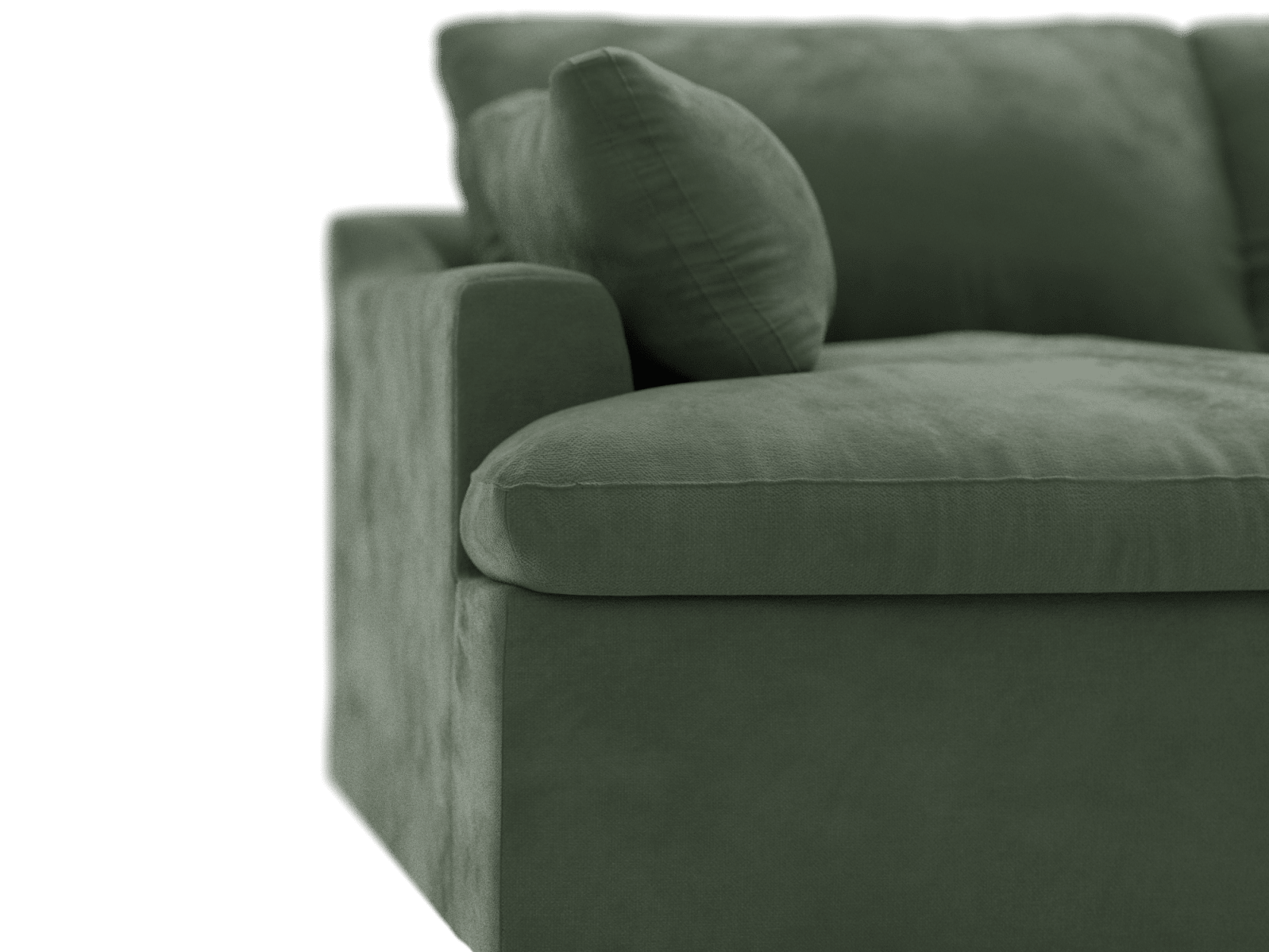 Retreat Muse Forest Modular Sofa - 3 Piece color Muse Forest