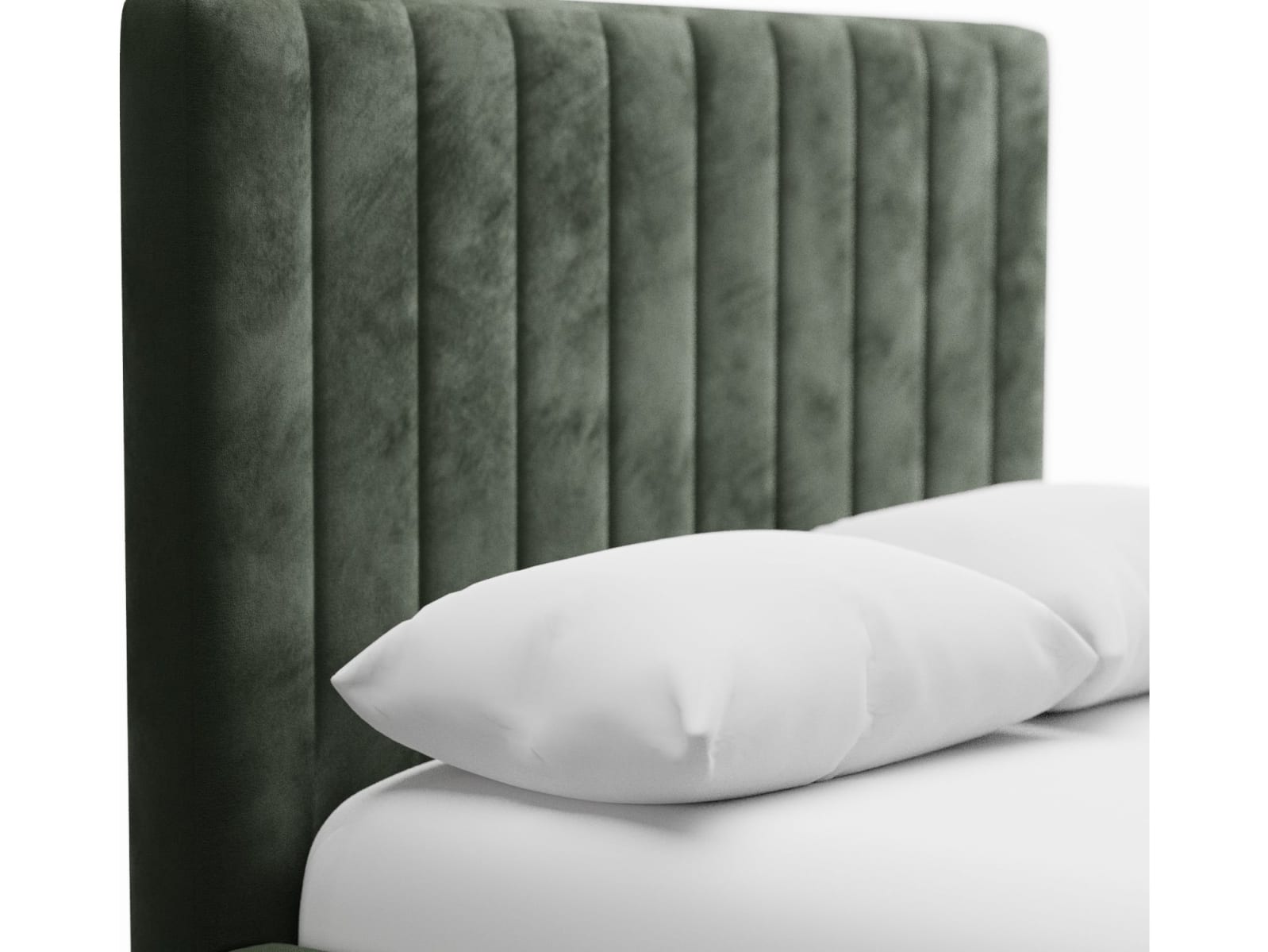 Brentwood Gas Lift Bed Muse Forest color Muse Forest