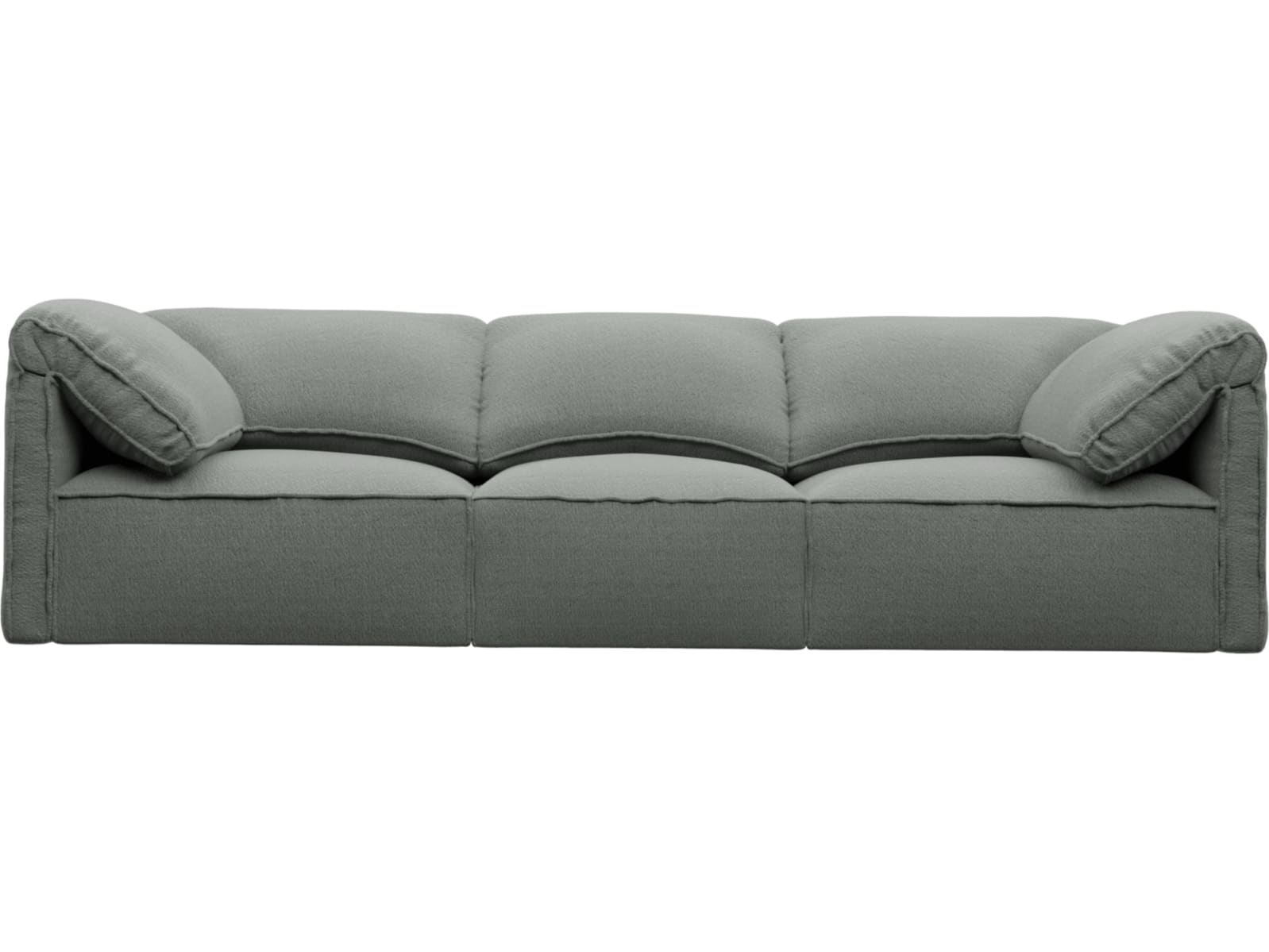 Kai Tribute Storm Modular Sofa - 3 Seater color Tribute Storm
