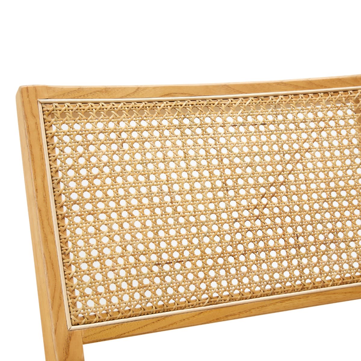 Azul Dining Armless Chair Natural and Rattan color Natural