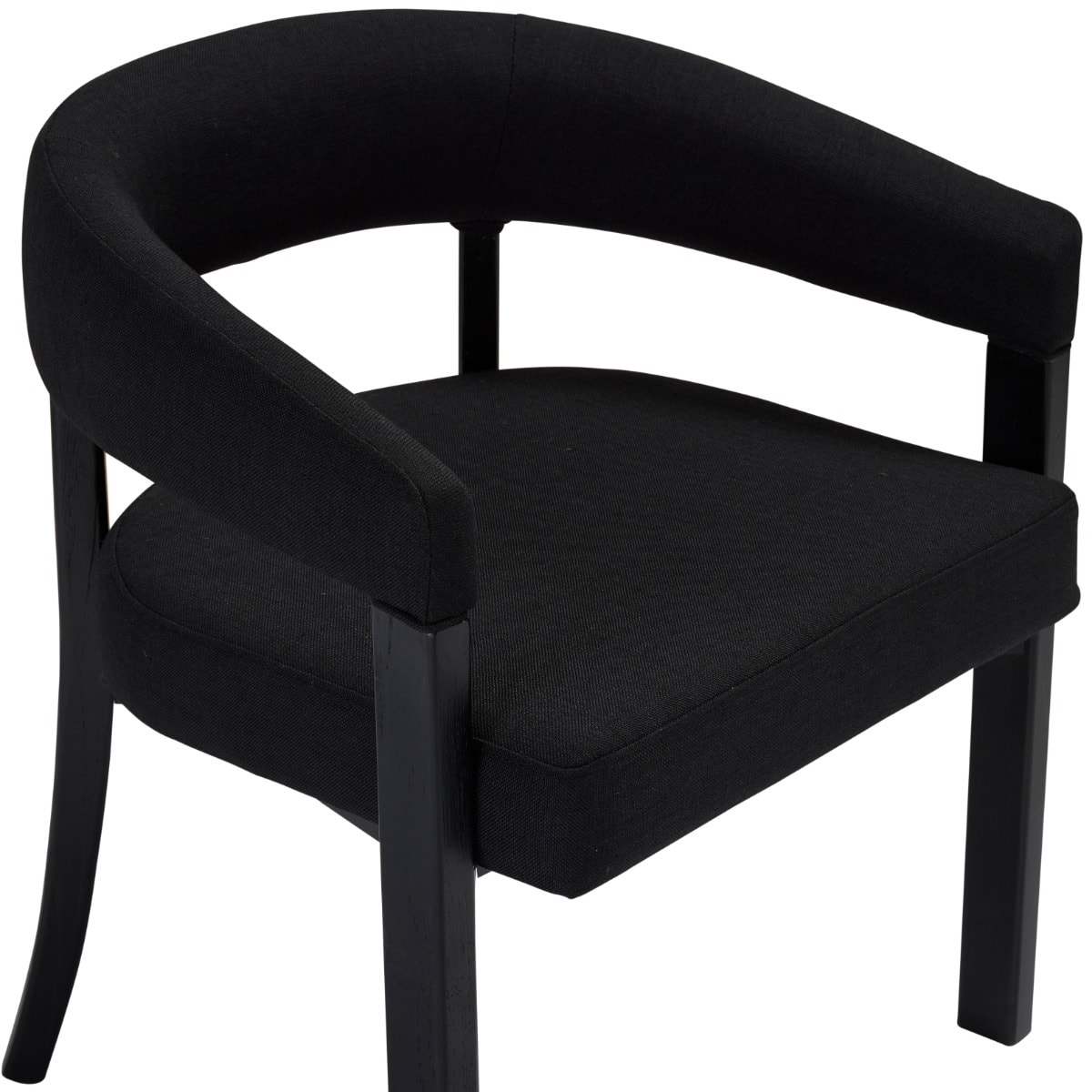 Jonah Dining Chair Black color Black