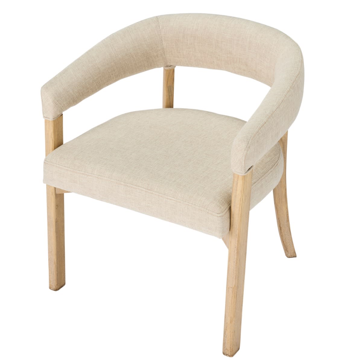 Jonah Dining Chair Brushed Elm & Natural color Brushed Elm / Natural