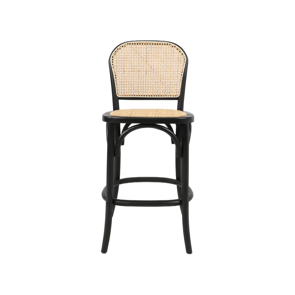 Laguna Counter Stool Black/Natural color Black/Natural