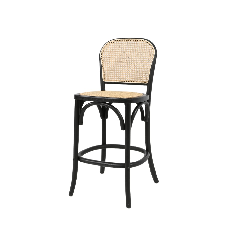 Laguna Counter Stool Black/Natural color Black/Natural