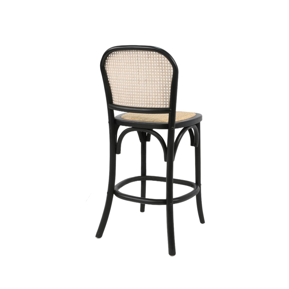 Laguna Counter Stool Black/Natural color Black/Natural