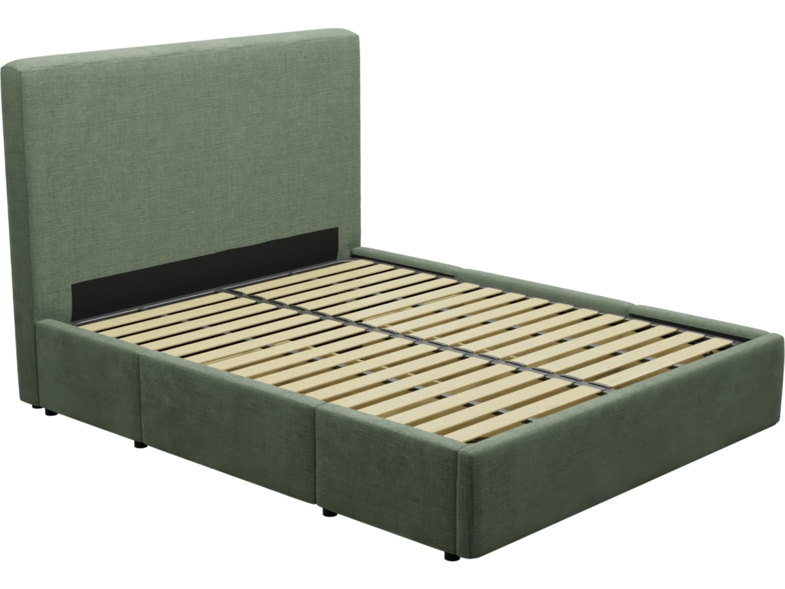 Aria Drawer Bed Tribute Dark Jade color Tribute Dark Jade