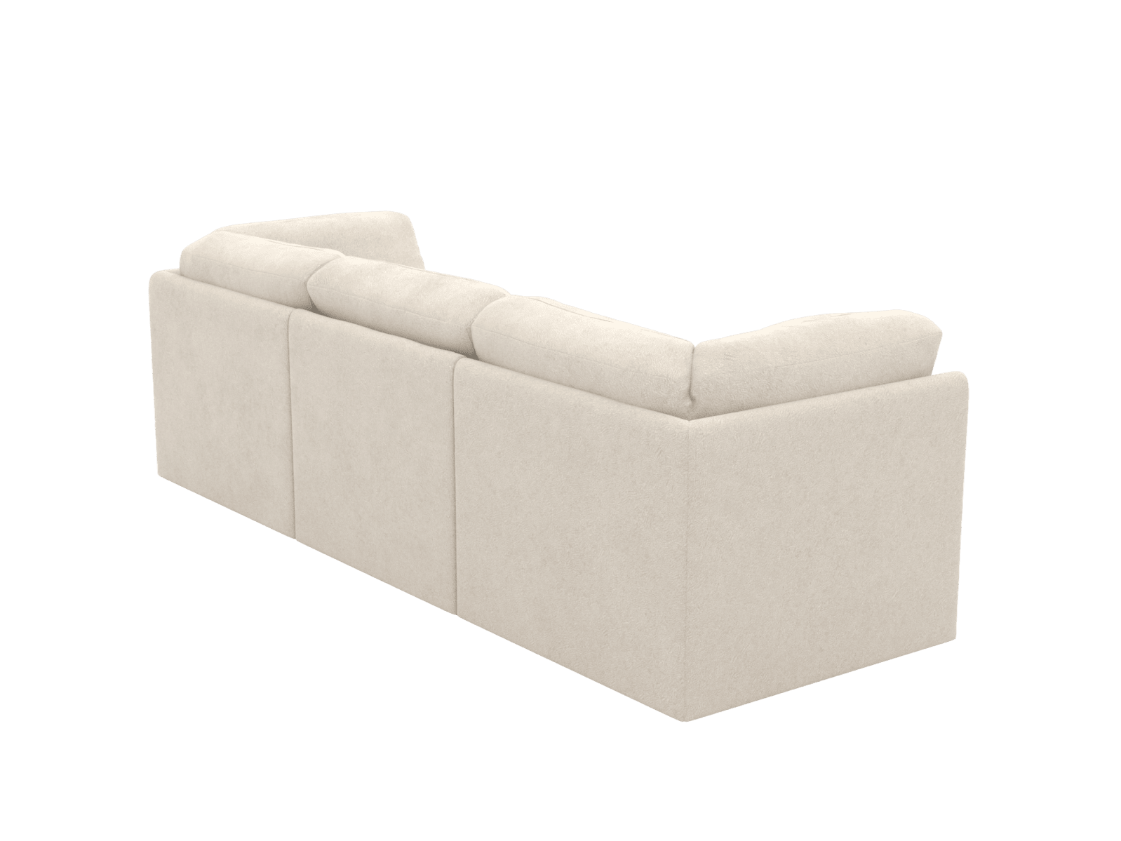 Emily Modular Sofa Muse Flax - 3 Piece color Muse Flax