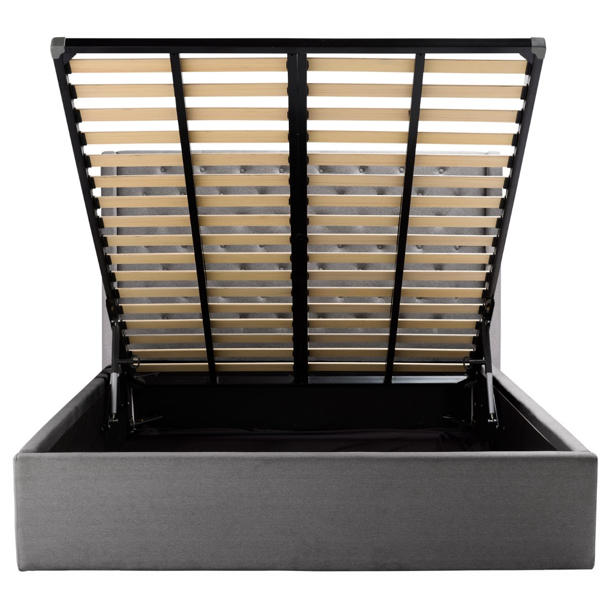 Chatsworth Gas Lift Storage Bed Solana Granite color Granite