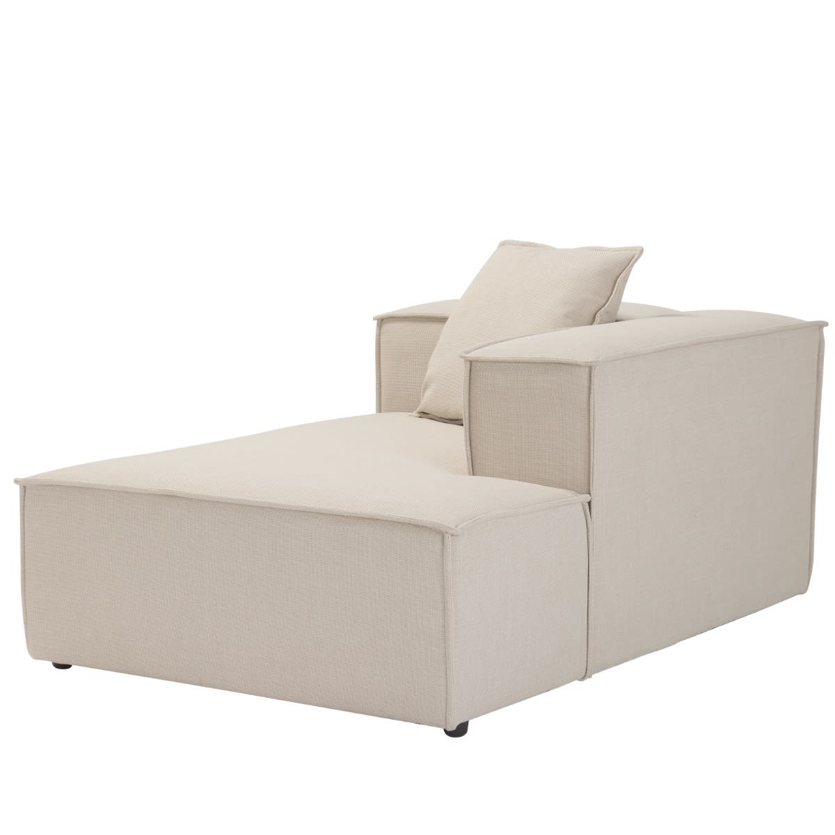 Diablo Plaza Pearl Brown Chaise Right Arm Facing Module color Pearl Brown