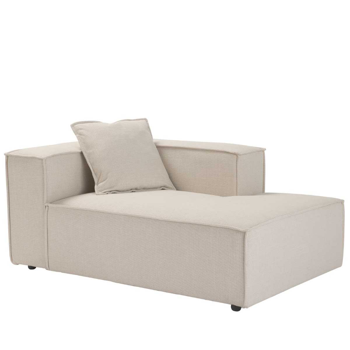 Diablo Plaza Pearl Brown Chaise Right Arm Facing Module color Pearl Brown