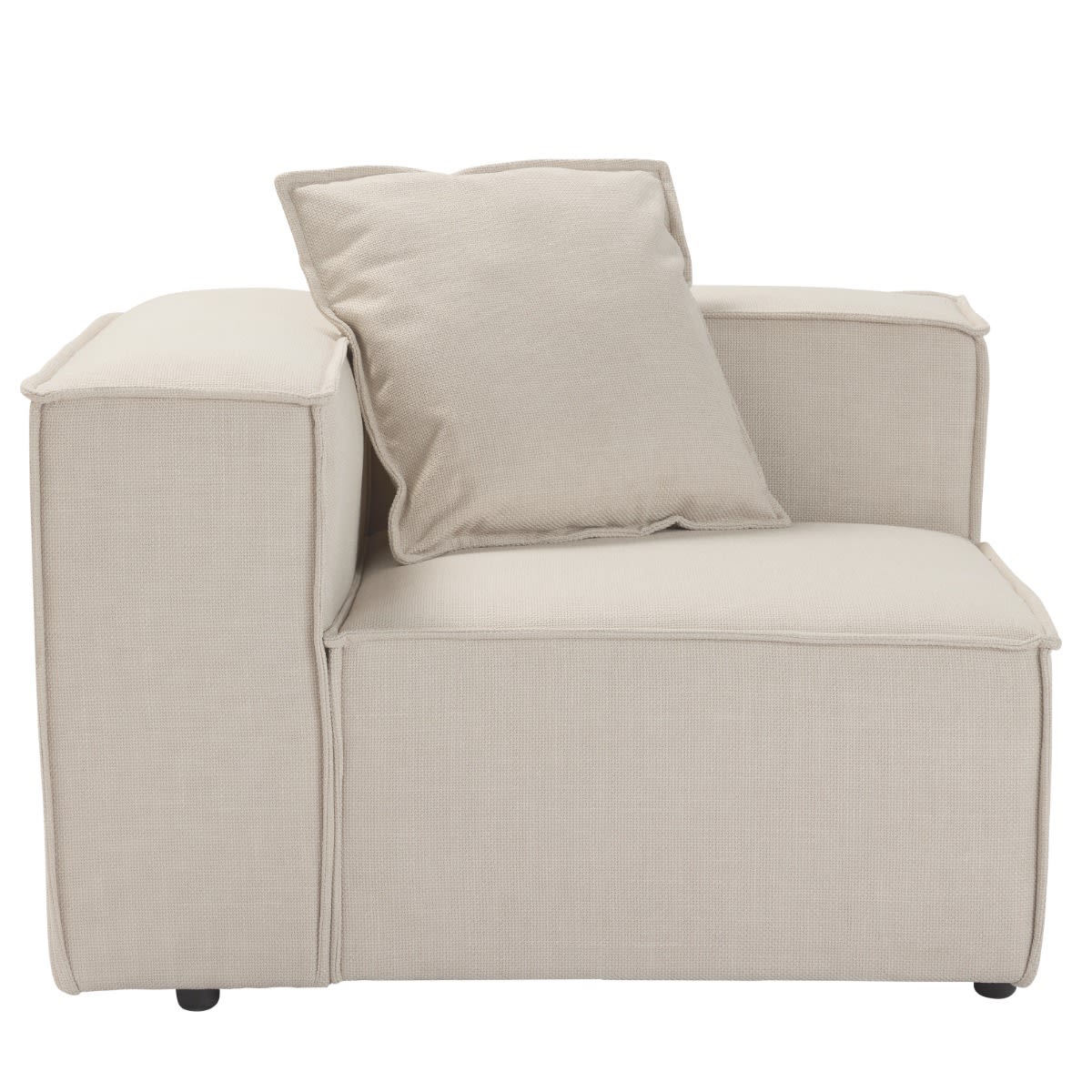 Diablo Plaza Pearl Brown Corner Left Arm Facing Module color Pearl Brown