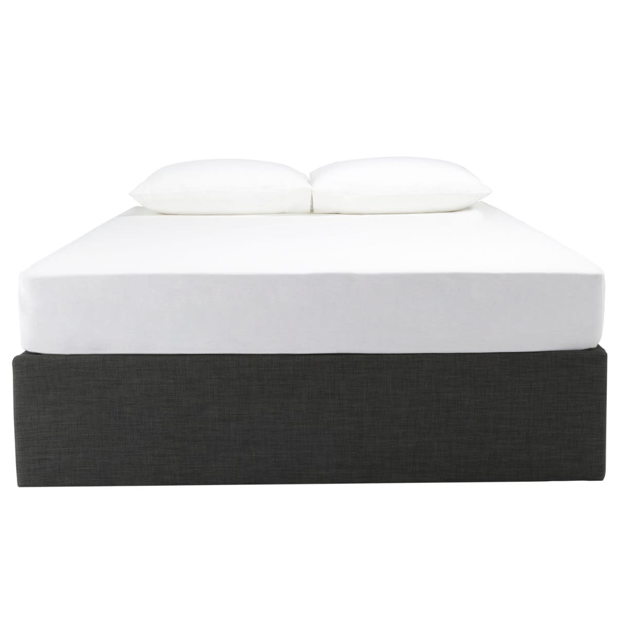 Milton Flush Bed Base Charcoal color Charcoal