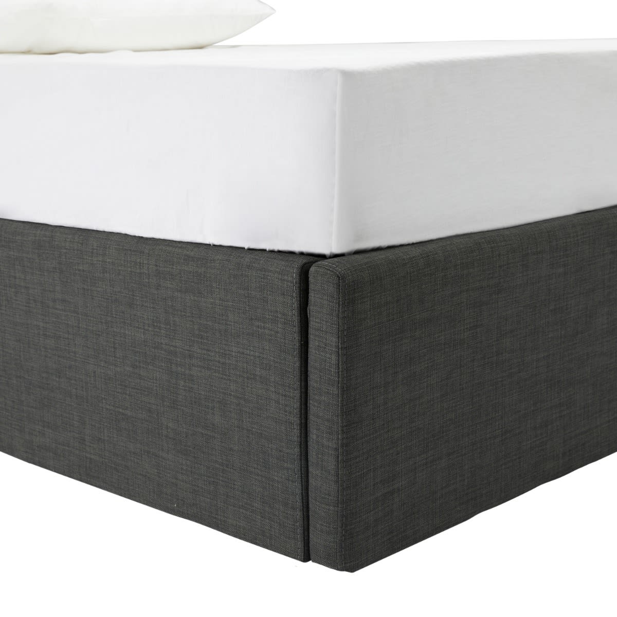 Milton Flush Bed Base Charcoal color Charcoal