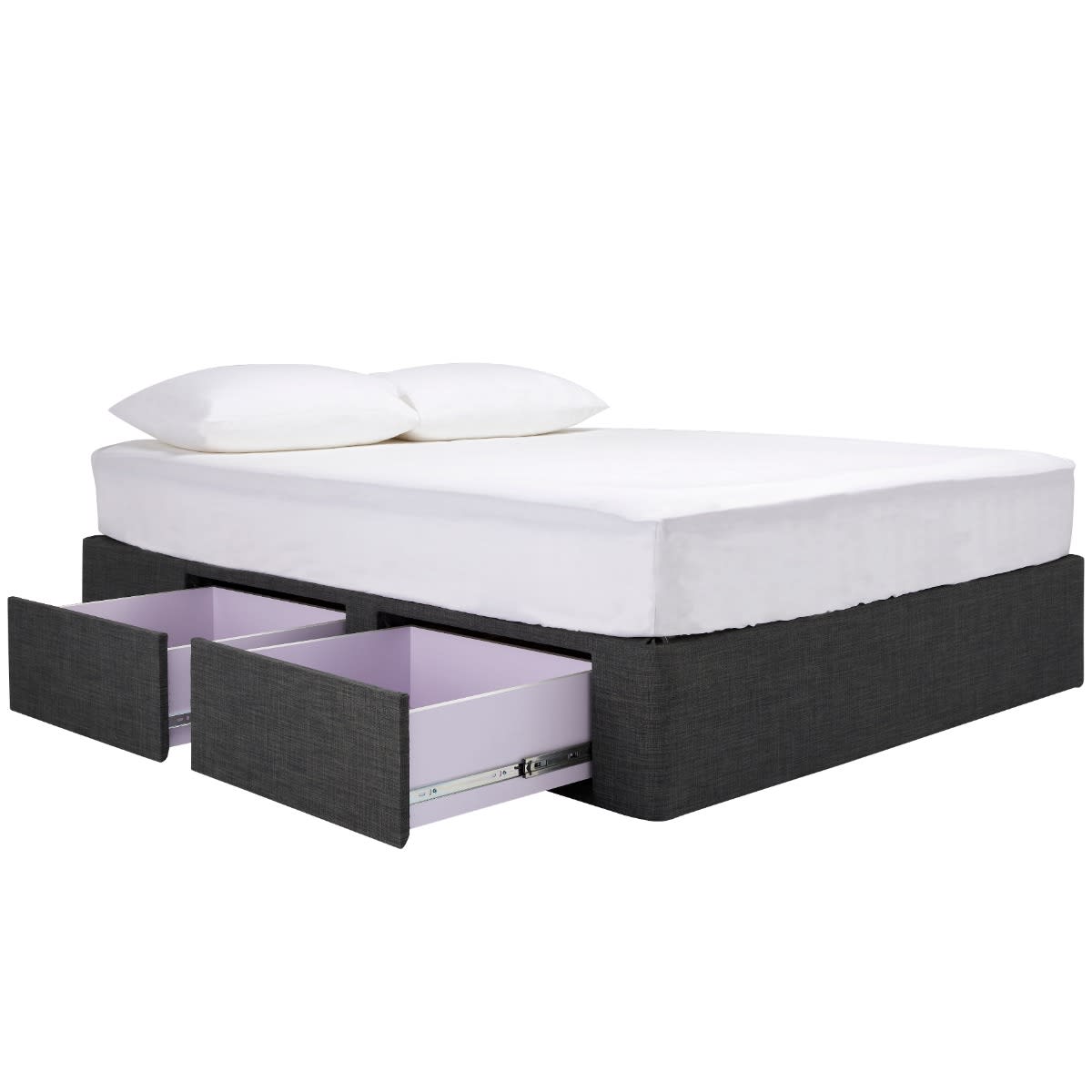 Mode Storage Bed Base Charcoal color Charcoal
